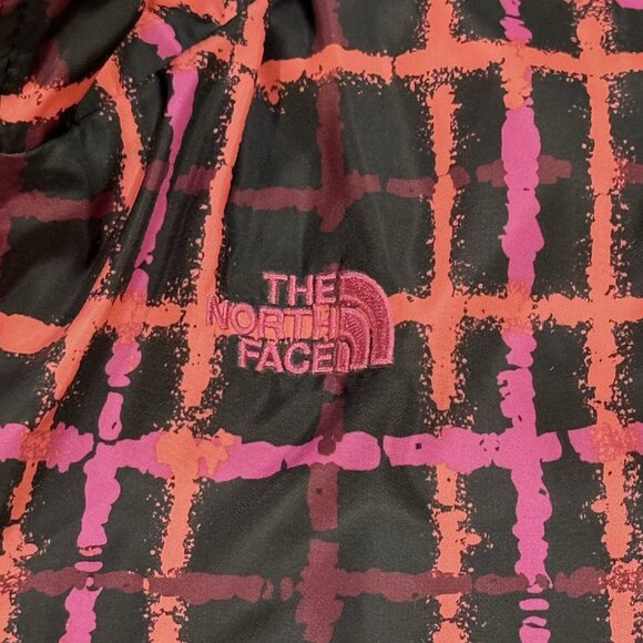 The North Face Zoe Girls Size XL Pink Plaid CA33 Triclimate Inner Jacket - Picture 4 of 10
